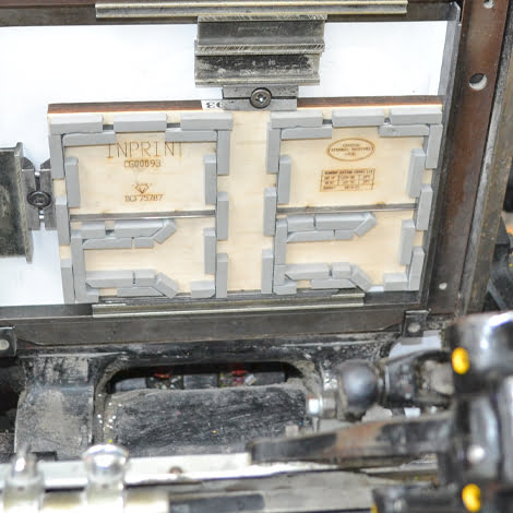 Die Cutting Explained 3 die-block-on-machine