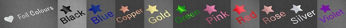 coloured-foil-options Swing tags foil colour options