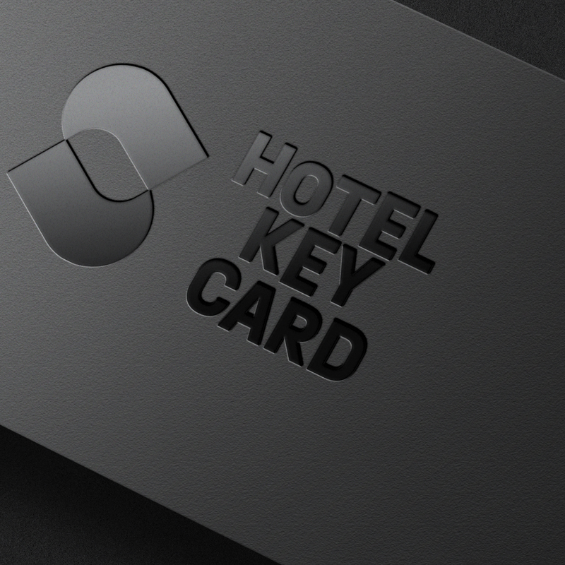 Key-Card-Spot-UV key card with spot uv finish