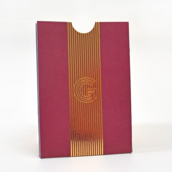 Foiling 1 keycard holder foil finish
